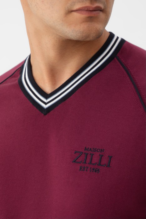 свитер  из италии вид сбоку