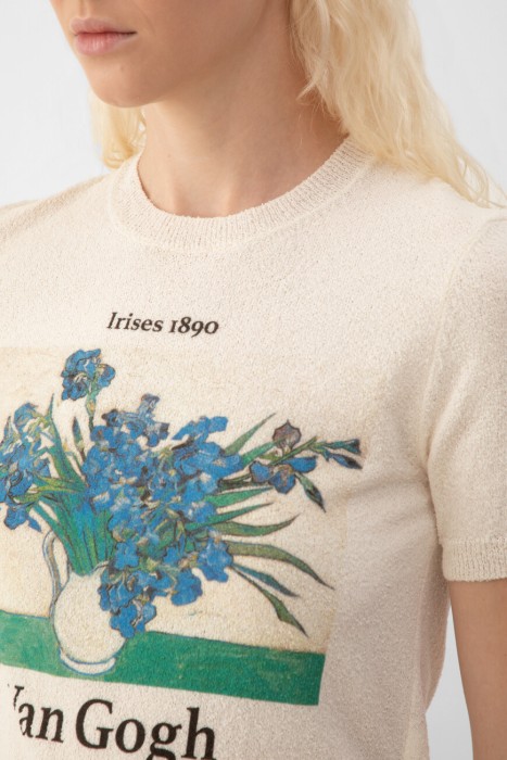 свитер  из франции вид сбоку