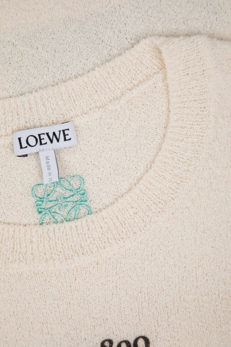 свитер  из хлопка спереди