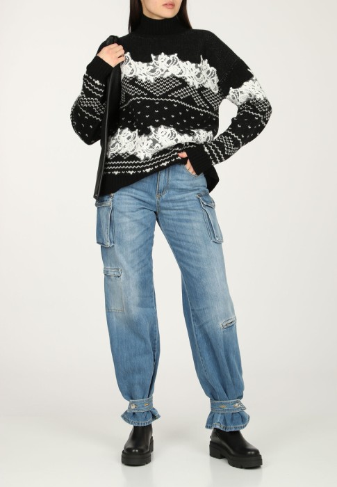 свитер  из италии вид сбоку