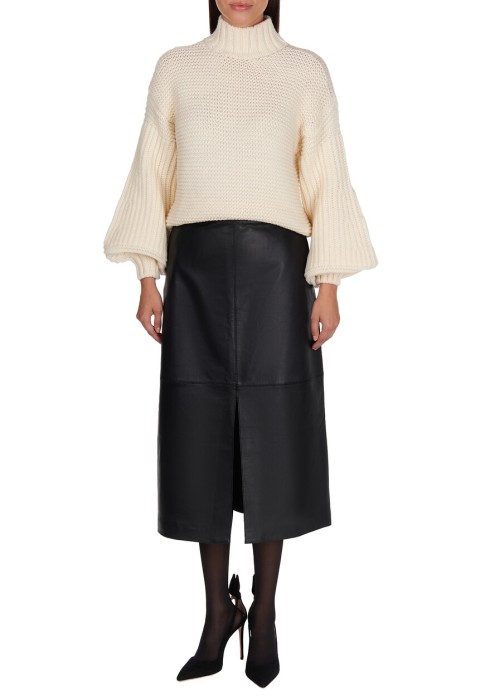 свитер  от бренда luisa spagnoli вид слева