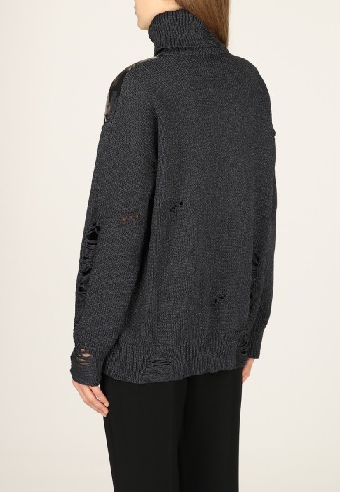 свитер  из италии вид сбоку