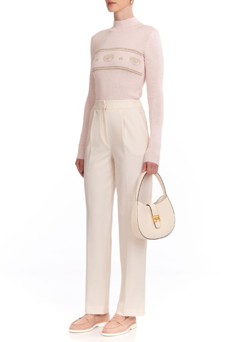 свитер  от бренда chiara ferragni вид слева