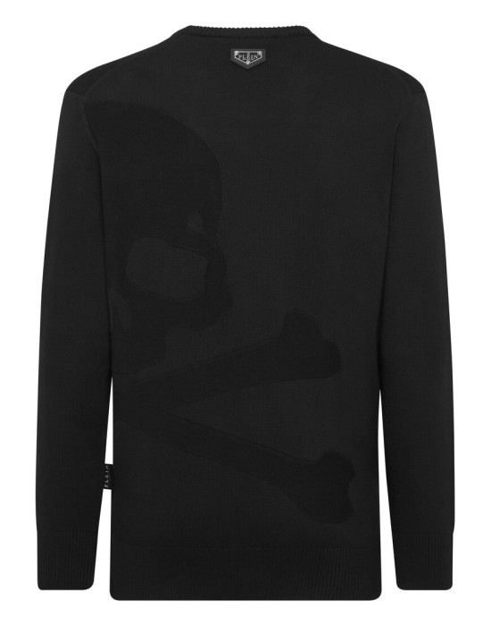 свитер  от бренда philipp plein вид слева