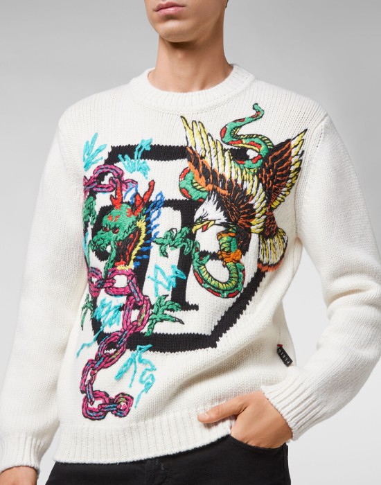 свитер  из проверенных материалов спереди