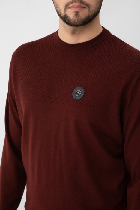 свитер  из англии вид сбоку