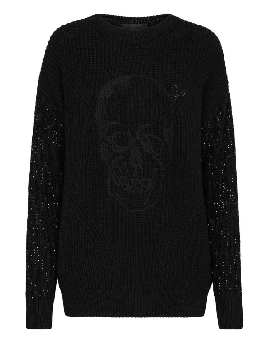 свитер  от бренда philipp plein вид слева