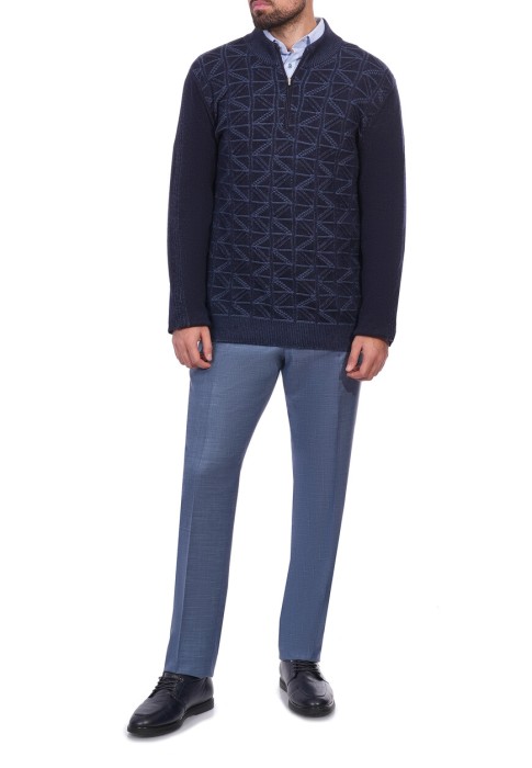 свитер  от бренда zilli вид слева