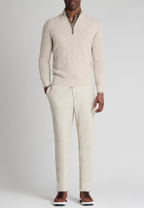 свитер  от бренда zilli вид слева