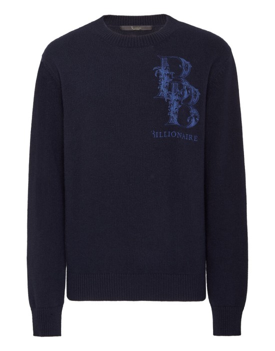 свитер  от бренда billionaire вид слева