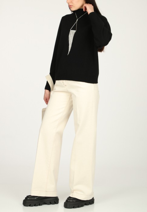 свитер  из италии вид сбоку