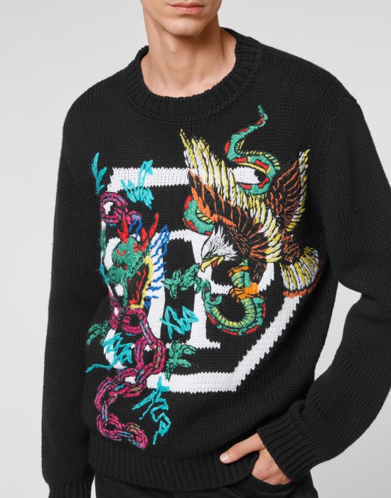 свитер  из америки вид сбоку