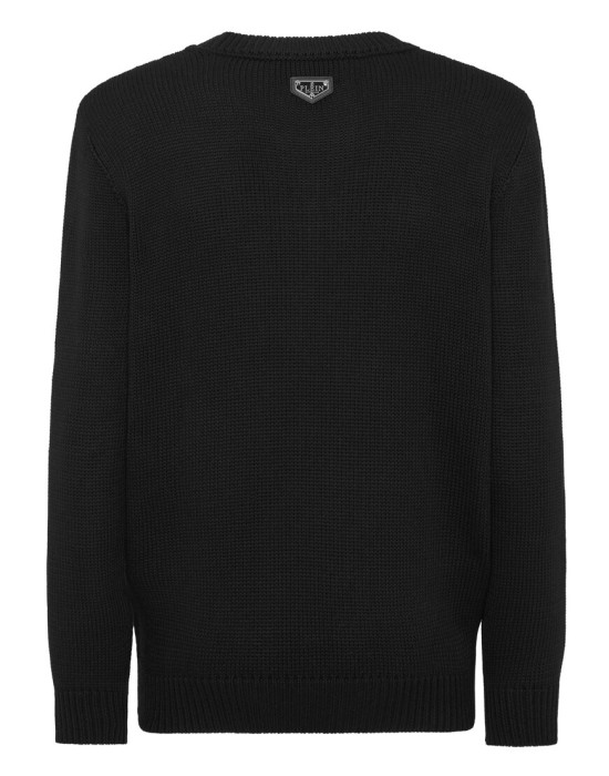 свитер  от бренда philipp plein вид слева