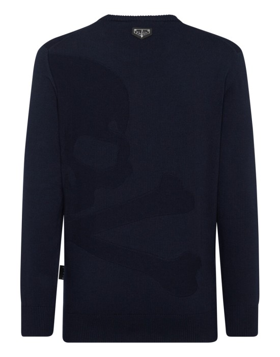 свитер  от бренда philipp plein вид слева