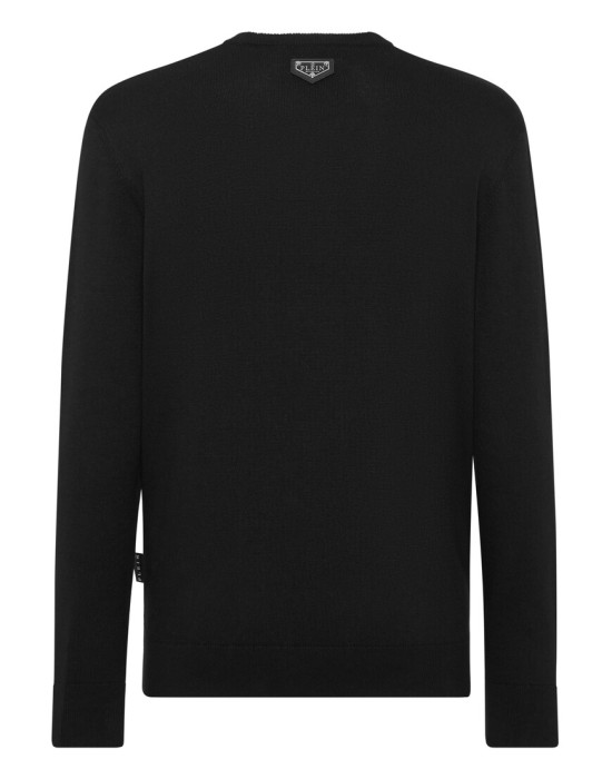 свитер  от бренда philipp plein вид слева