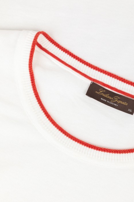 свитер  из хлопка спереди