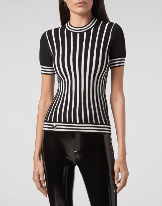 свитер  от бренда philipp plein вид слева