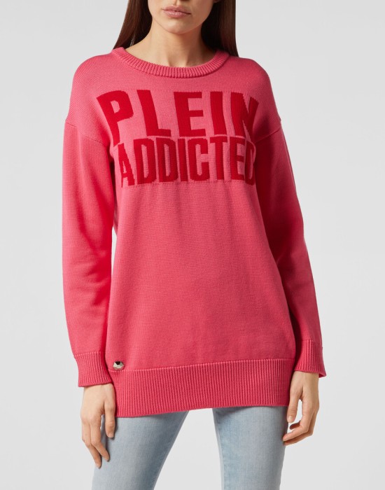 свитер  от бренда philipp plein вид слева