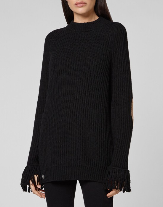 свитер  от бренда philipp plein вид слева