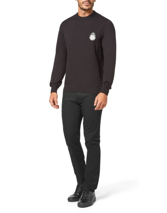 свитер  из италии вид сбоку