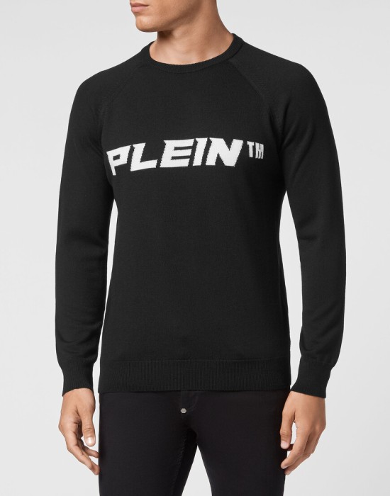 свитер  от бренда philipp plein вид слева