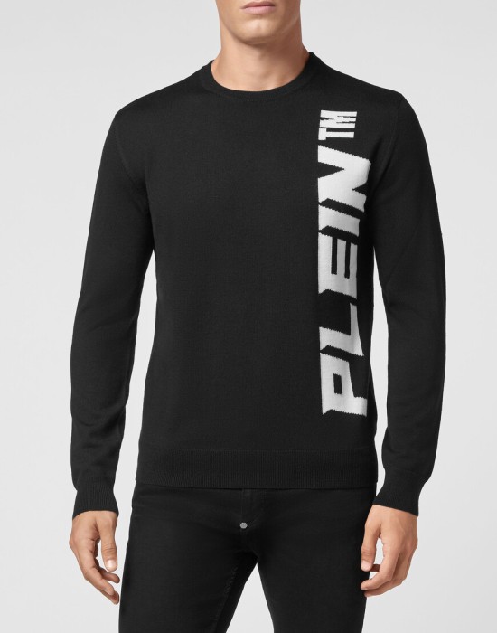 свитер  от бренда philipp plein вид слева