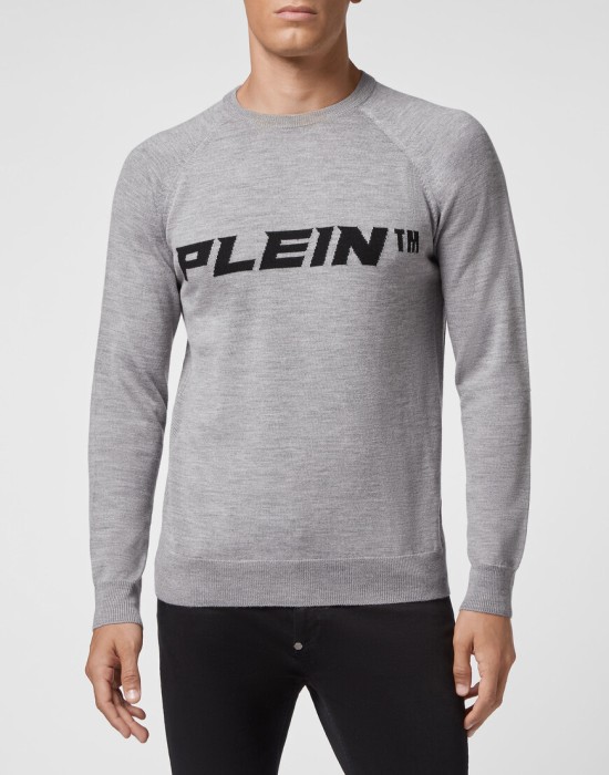 свитер  от бренда philipp plein вид слева