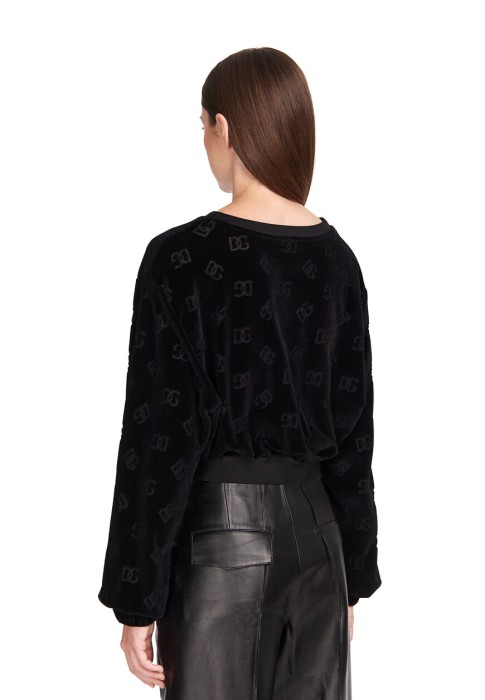 свитшот dolce&gabbana из проверенных материалов спереди