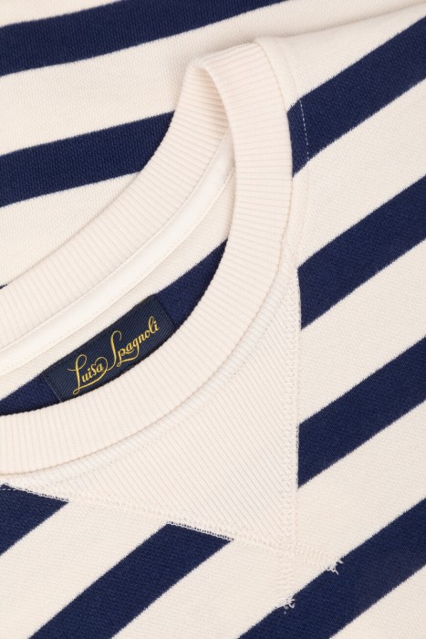 свитшот  модель bauletto из хлопка спереди