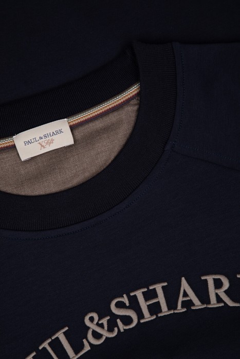 свитшот  модель из коллекции riviera из хлопка спереди