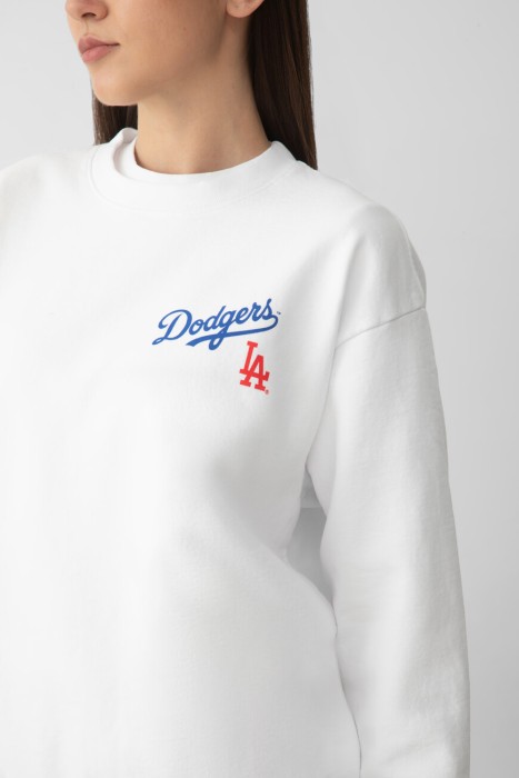 свитшот sporty rich модель dodgers serif из америки вид сбоку