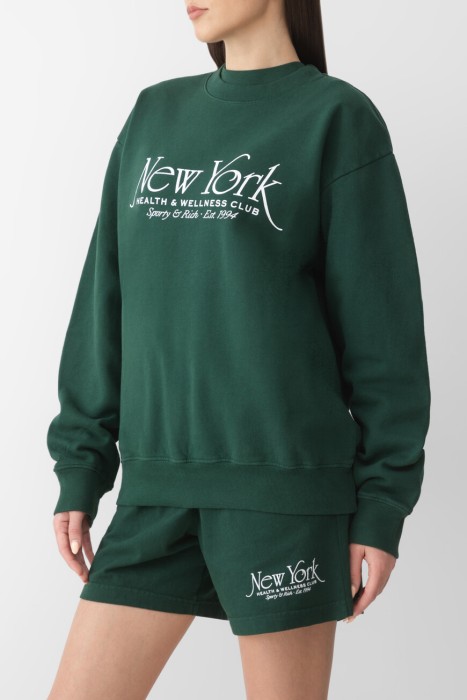 свитшот sporty rich модель ny 94 ST071606034GR10 фотография