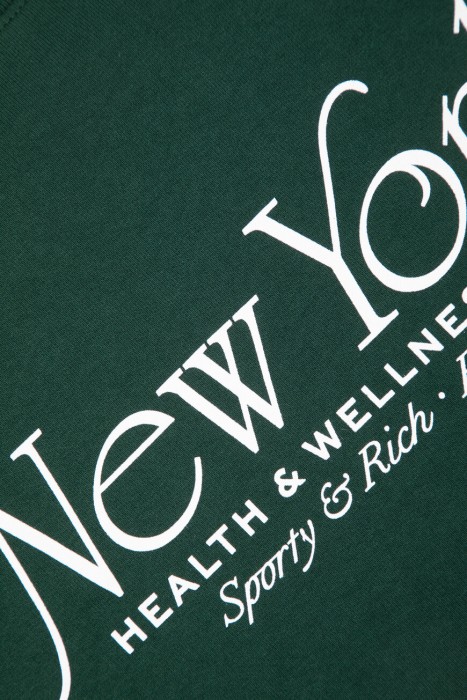 свитшот sporty rich модель ny 94 спортивного стиля с лицевой стороны