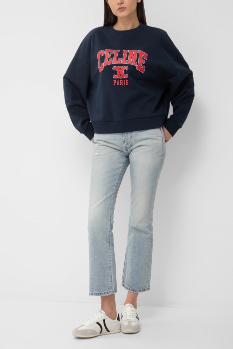 Товар синего цвета с внутренней стороны