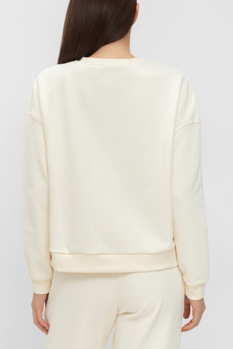 свитшот  от бренда plein sport вид слева