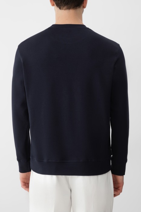 свитшот  от бренда paul&shark вид слева