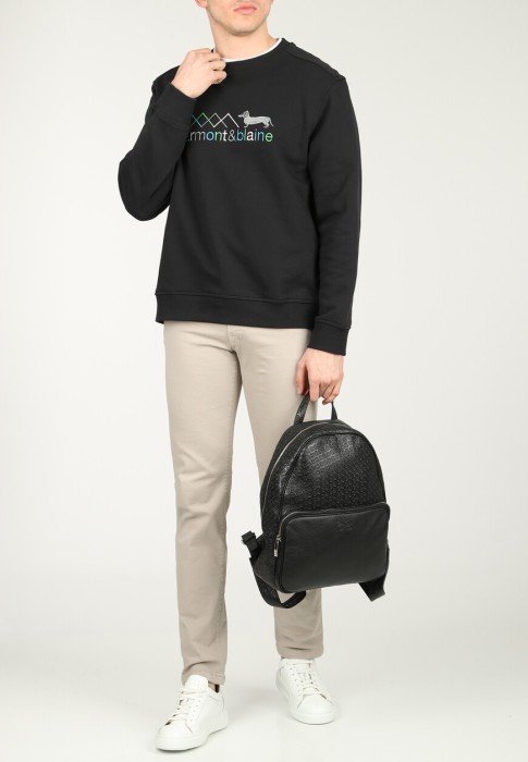 свитшот  от бренда harmont&blaine вид слева