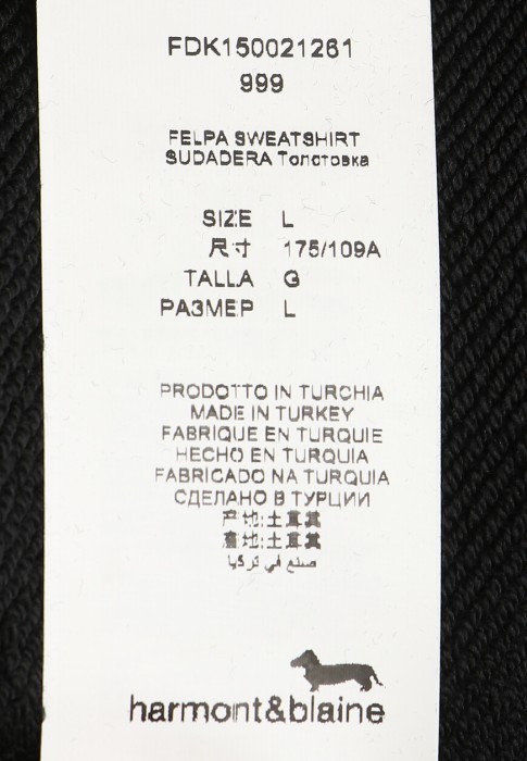 свитшот  универсального стиля с лицевой стороны