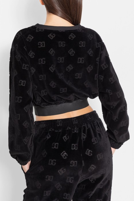 свитшот  от бренда dolce & gabbana вид слева