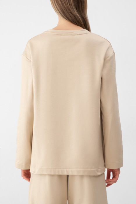 свитшот  от бренда max mara вид слева