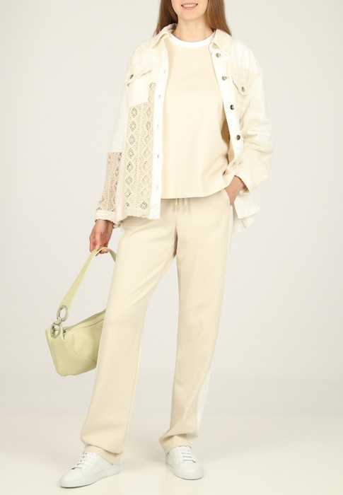 свитшот  от бренда eleventy вид слева