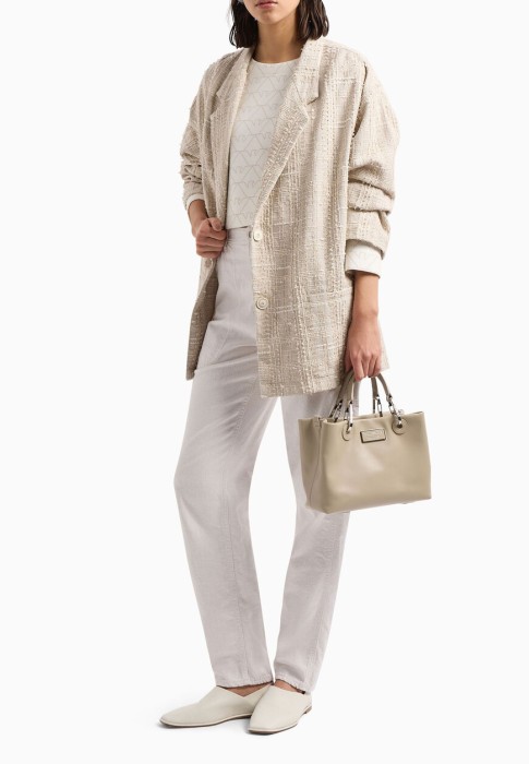 свитшот  от бренда emporio armani вид слева