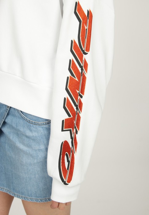 свитшот  универсального стиля с лицевой стороны