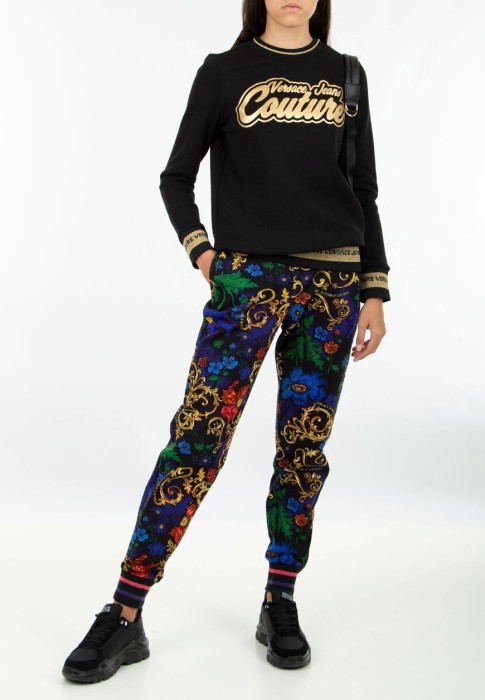 свитшот  от бренда versace jeans couture вид слева