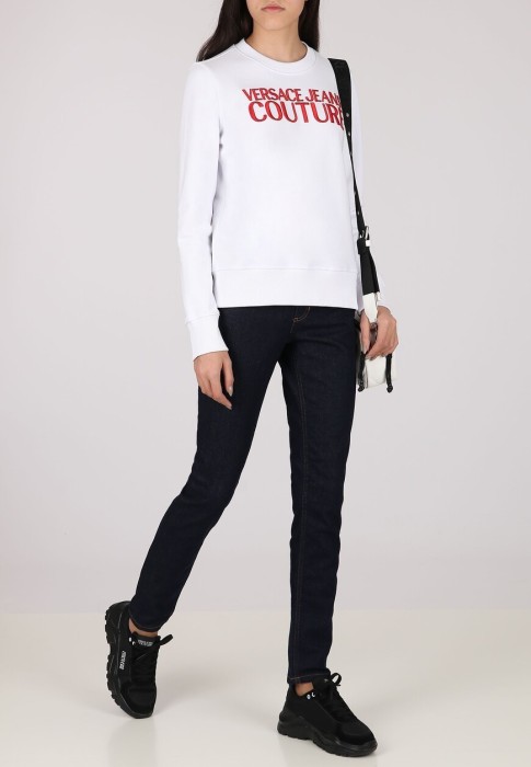 свитшот  от бренда versace jeans couture вид слева