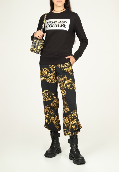 свитшот  от бренда versace jeans couture вид слева