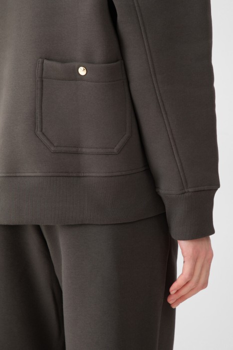 свитшот  из хлопка спереди