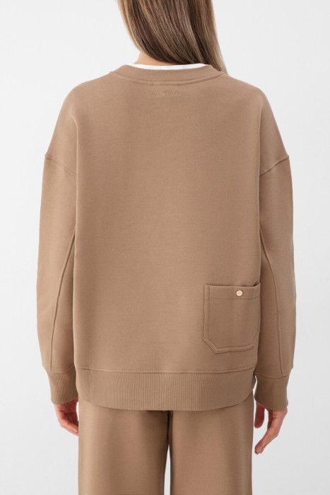 свитшот  от бренда max mara вид слева