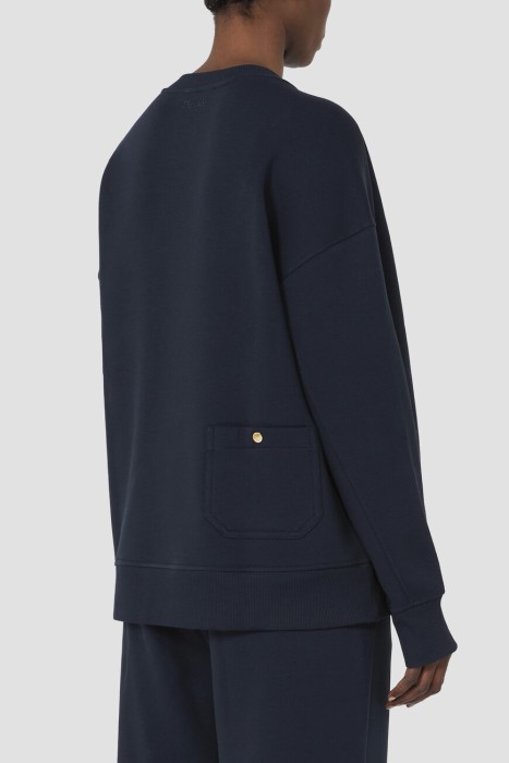 свитшот  от бренда max mara вид слева