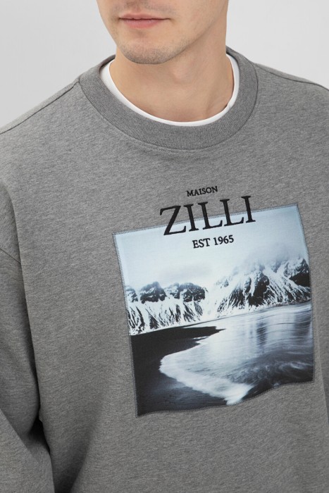 свитшот  из италии вид сбоку